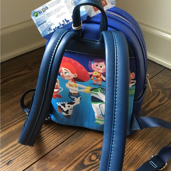 Loungefly Toy Story Blue Backpack - Picture 2 of 5